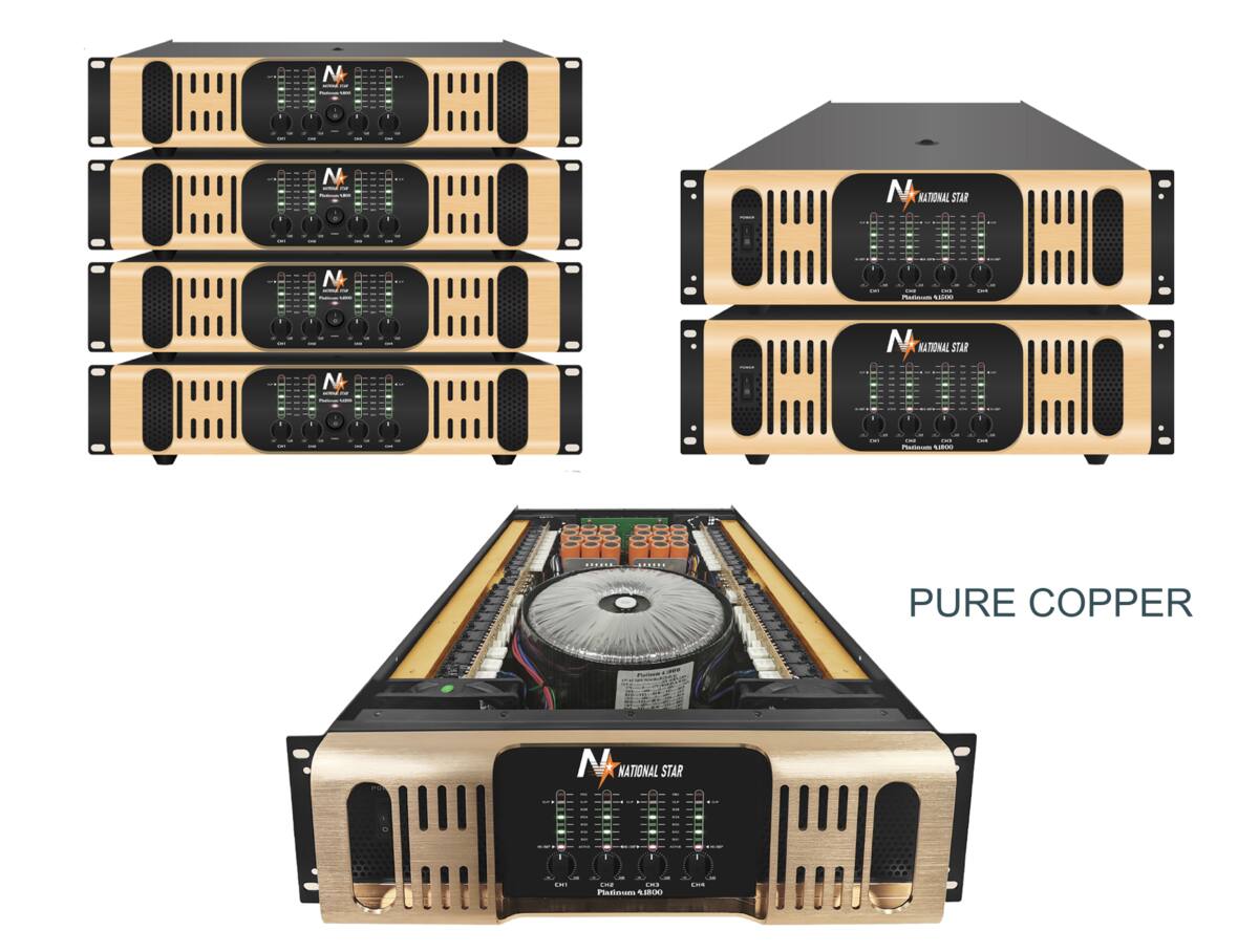 Platinum 4-Channel Power Amplifiers