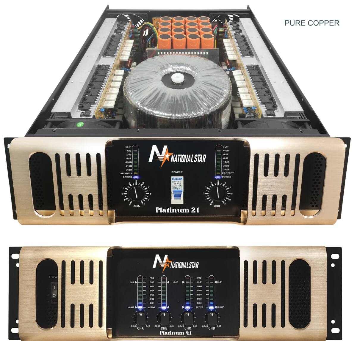 Platinum 2-Channel Power Amplifiers