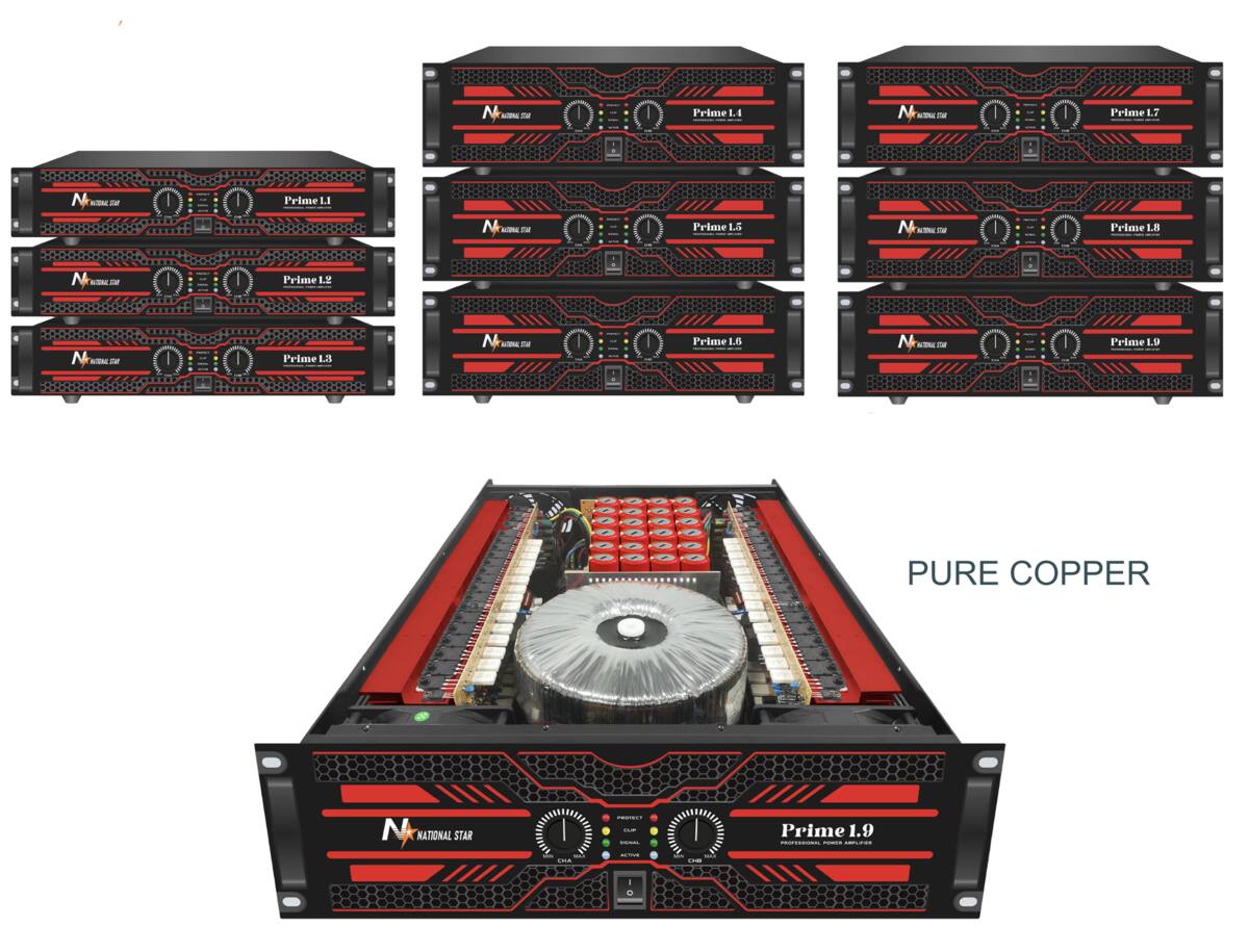 Prime Series Power Amplifiers