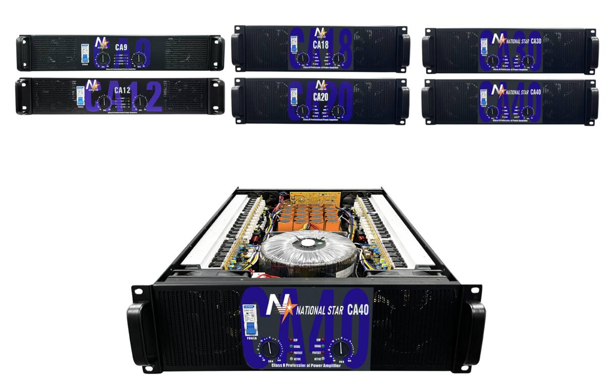 CA Series Power Amplifiers