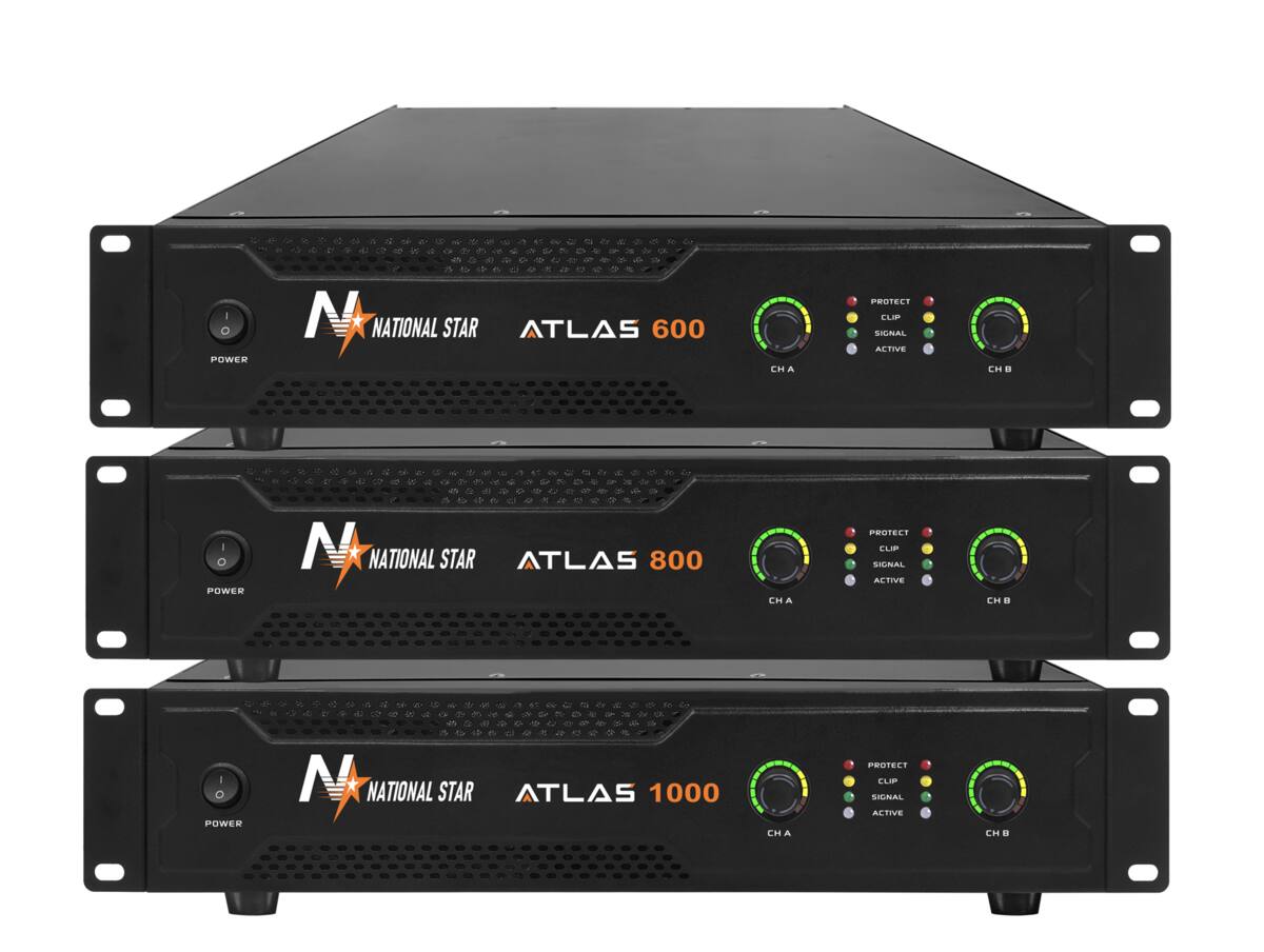 Atlas Series Power Amplifiers