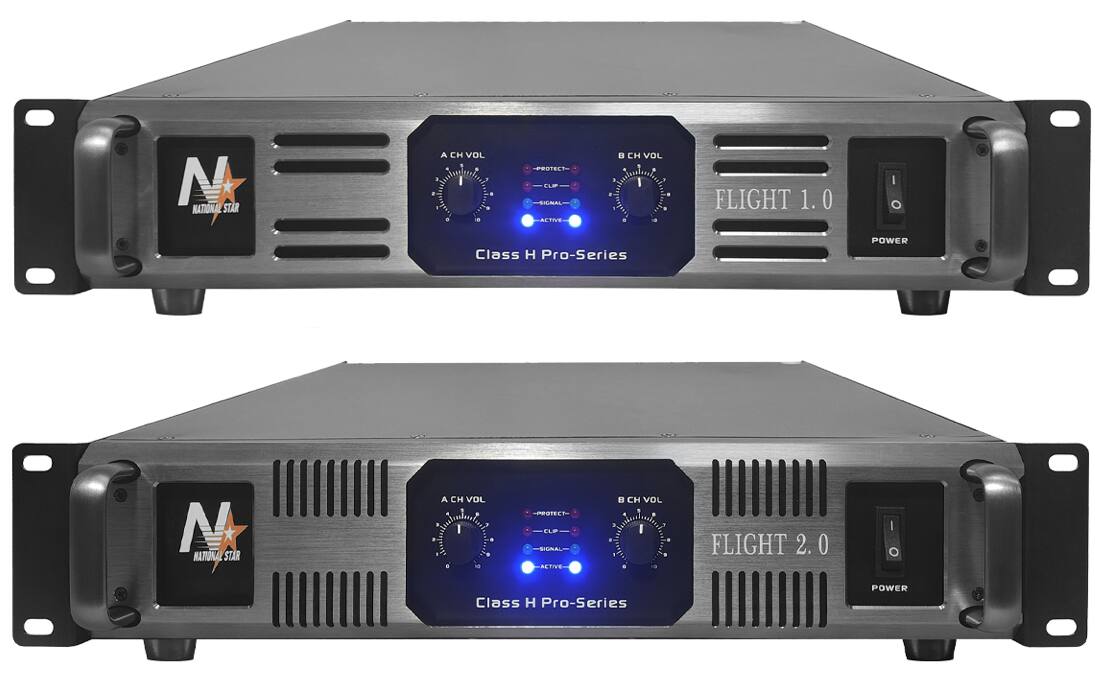FLIGHT 1.0 and 2.0 Power Amplifiers