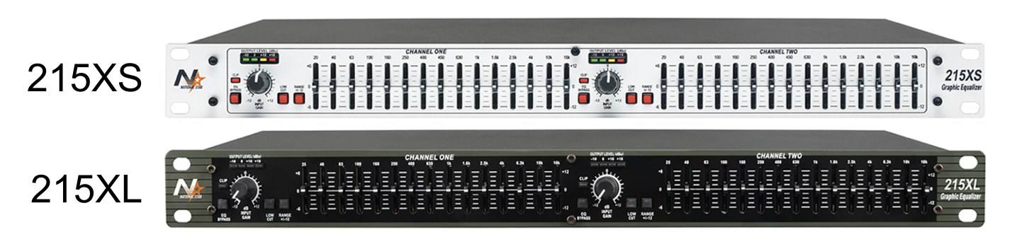 215XS / 215XL Graphic Equalizer