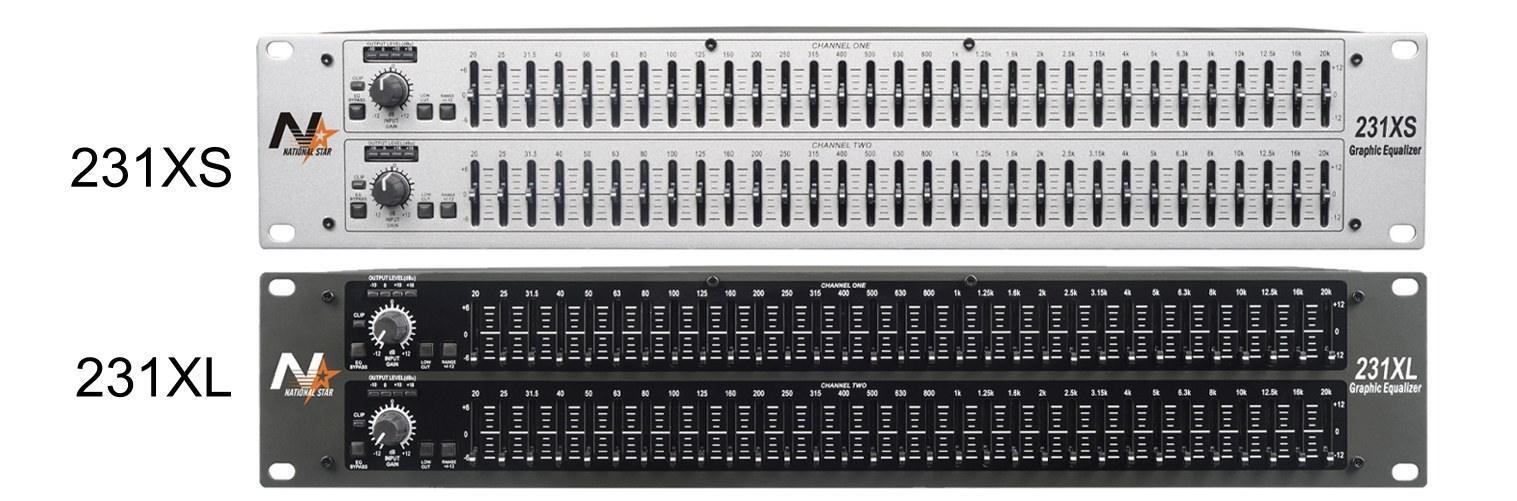231XS / 231XL Graphic Equalizer