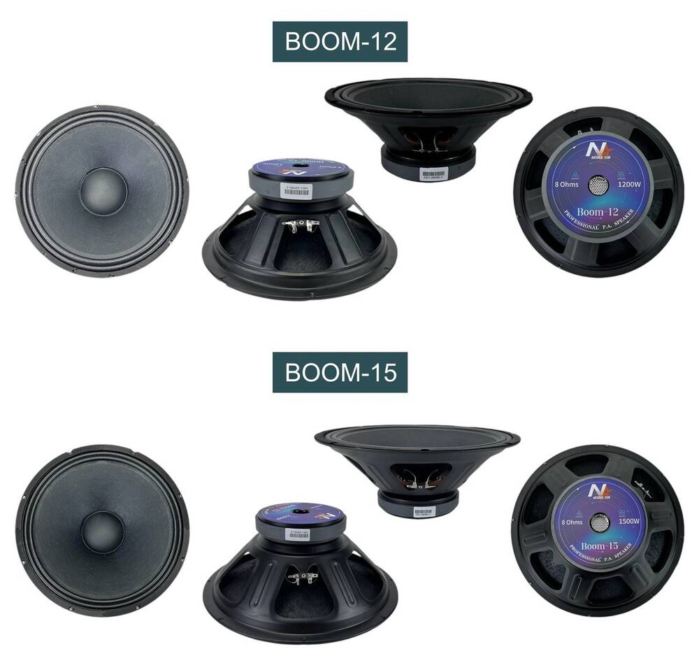 Boom Speaker Drivers