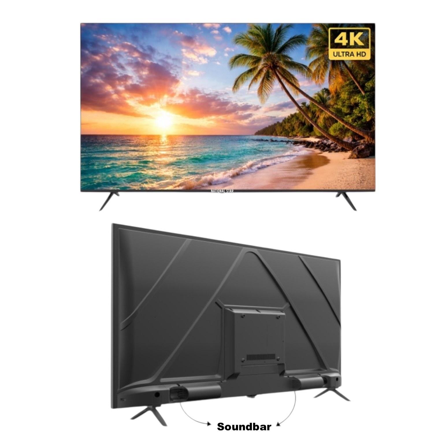 Tempered Glass Frameless Smart TV webOS — National Star