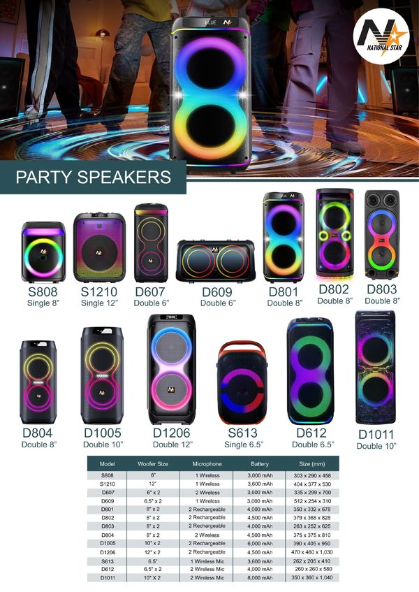 Party Speakers